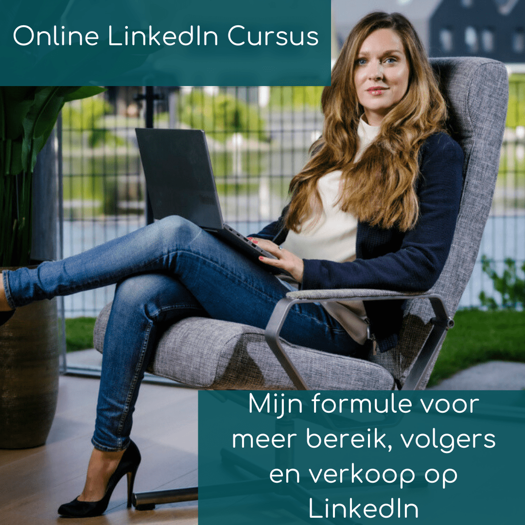 LinkedIn cursus Amy-Jane Gielen, LinkedIn cursus, zichtbaarheid, bereik, verkoop, personal brand